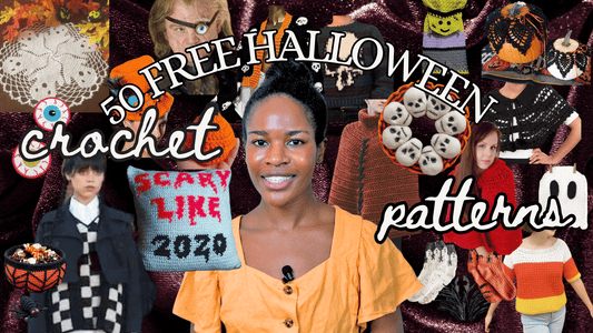50 Halloween FREE Crochet Patterns to Make this Spooky Season