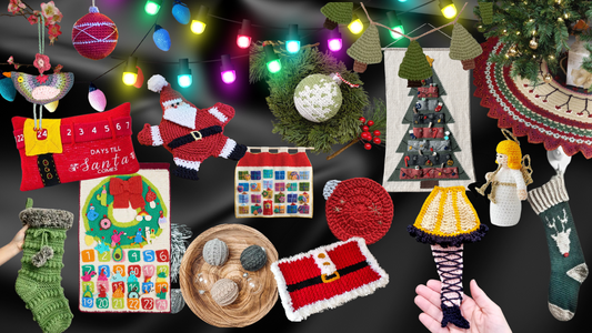 50+ FREE Christmas Home Decor Crochet Patterns to make