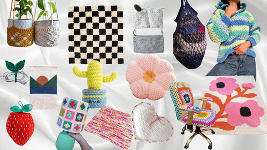 25 FREE Dorm Room Crochet Patterns