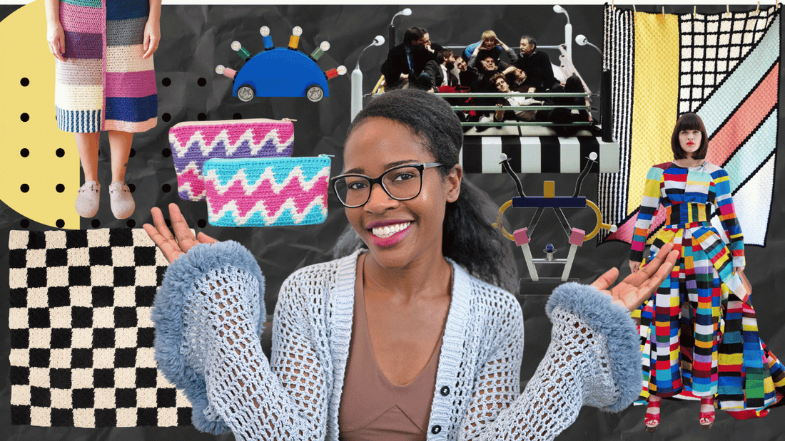 20+ Memphis Design Inspired Crochet Patterns