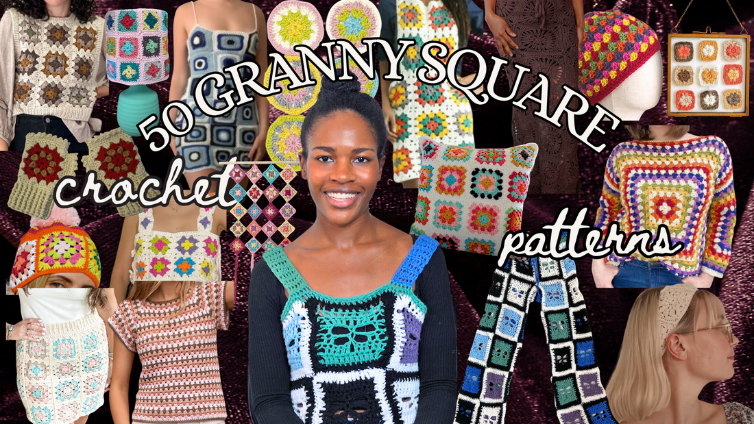 50 Crochet Projects to make with Granny Square