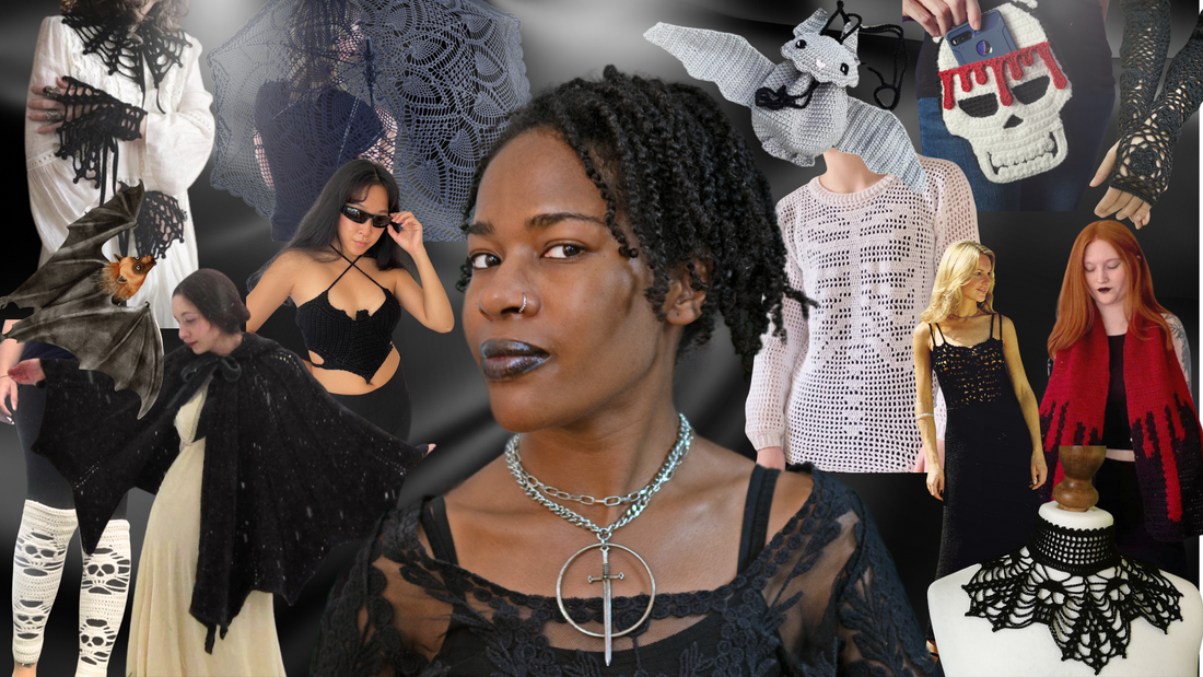 25 Goth Crochet Patterns