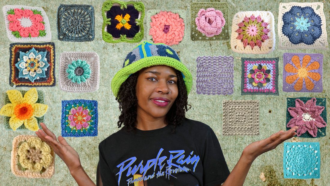 25 FREE Spring Granny Square Crochet Patterns