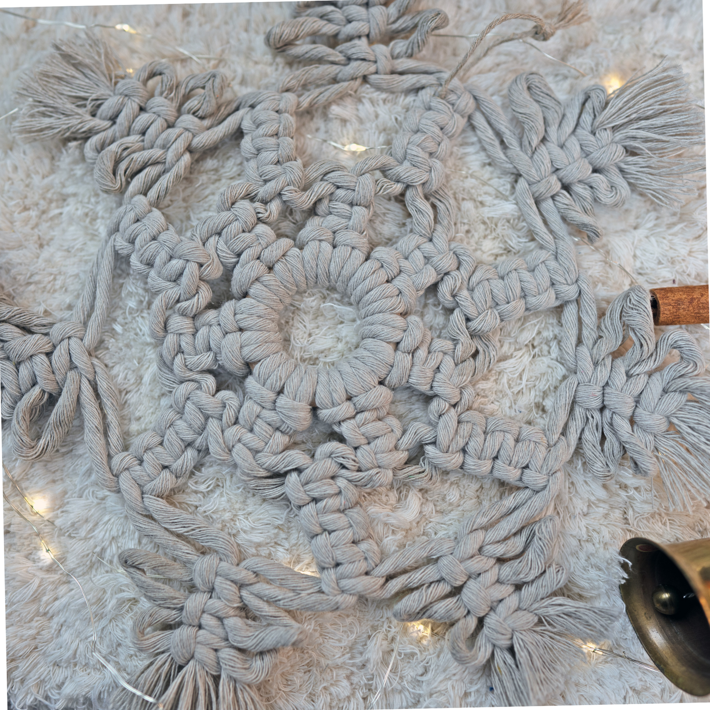 Macramé Snowflakes Pattern