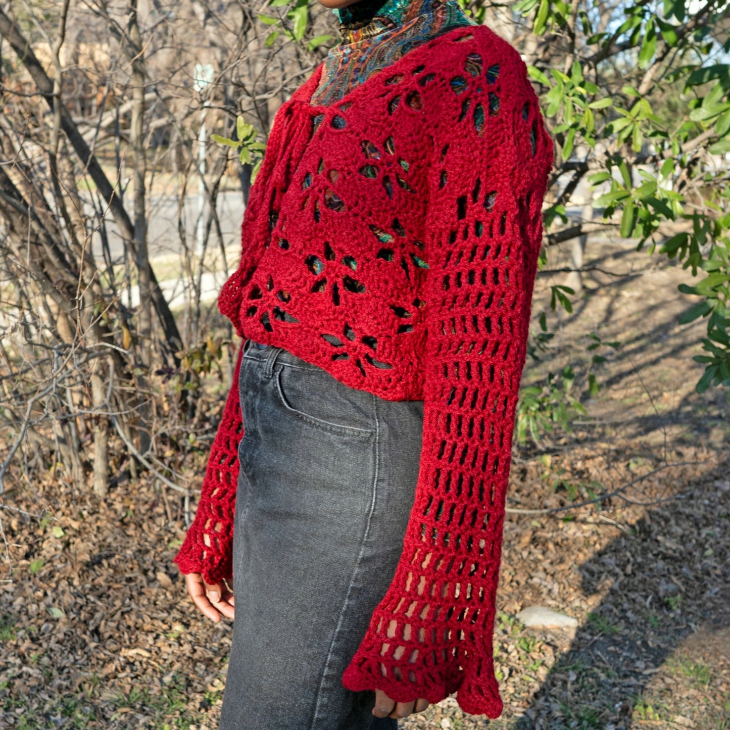 Wild Woman Cardigan Crochet Pattern