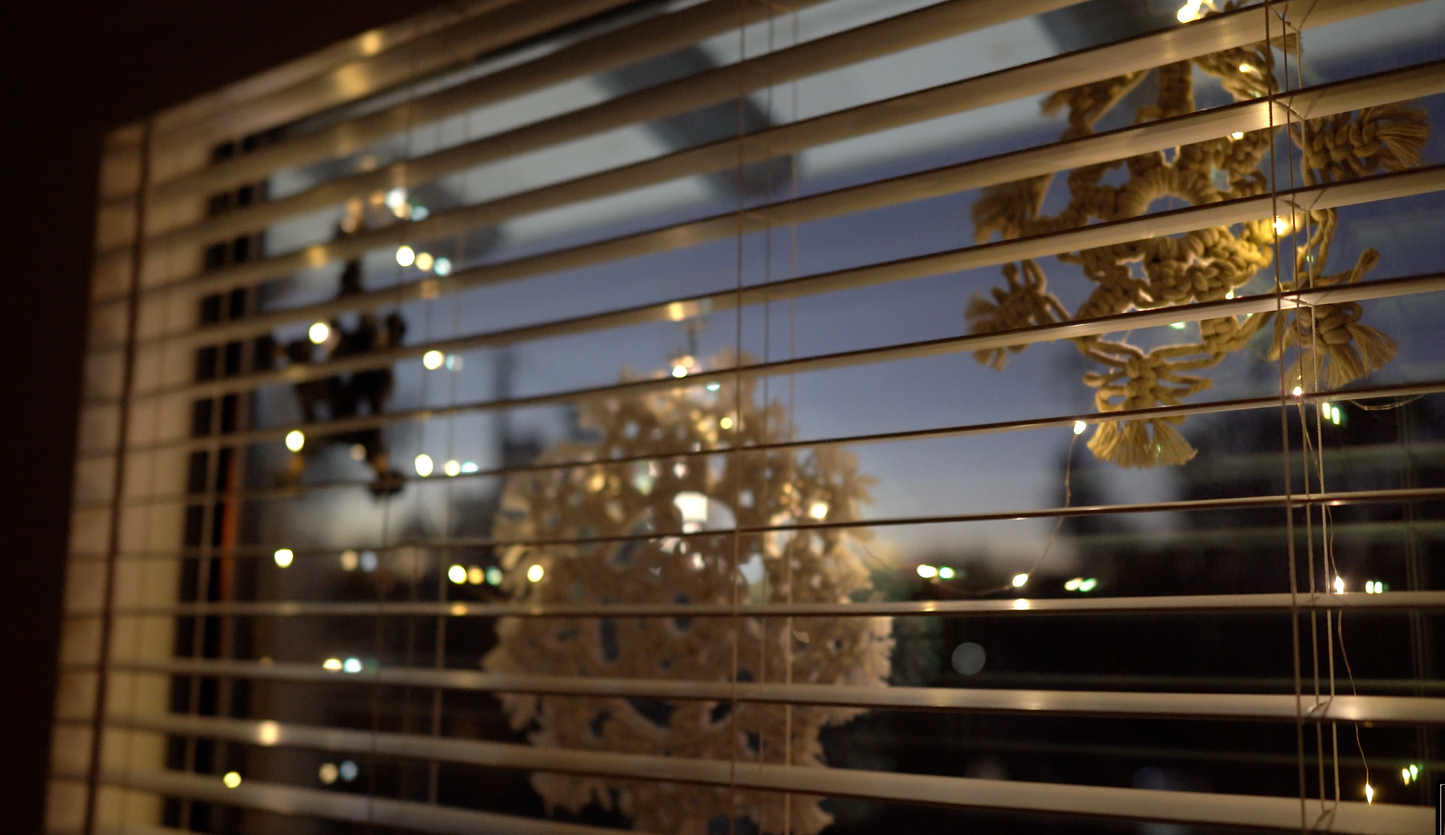 Macramé Snowflakes Pattern
