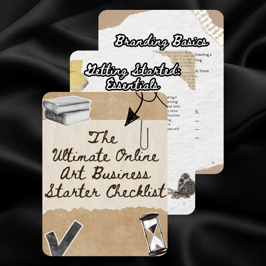 The Ultimate Online Art Business Starter Checklist