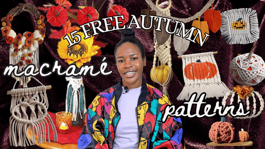 🍂 Embrace the Autumn Spirit with 15 Whimsical Macramé Creations! 🍂