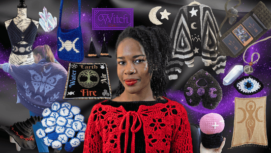 50+ WITCHY CROCHET PATTERNS you NEED to try | whimsigoth & witch-inspired designs