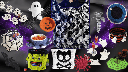 Halloween Home Decor Crochet Pattern Round-Up | 50 FREE Patterns