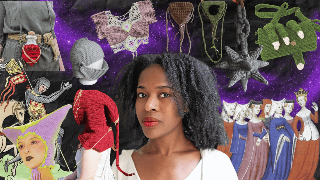 30+ Medieval Inspired Crochet Patterns | Knightcore, Castlecore & Fairytale