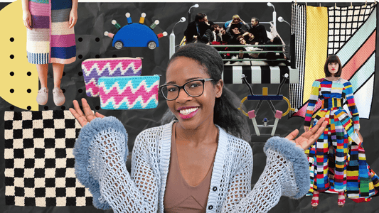 20+ Memphis Design Inspired Crochet Patterns