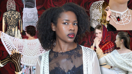 20 Romantic Goth Crochet Patterns You HAVE to Make