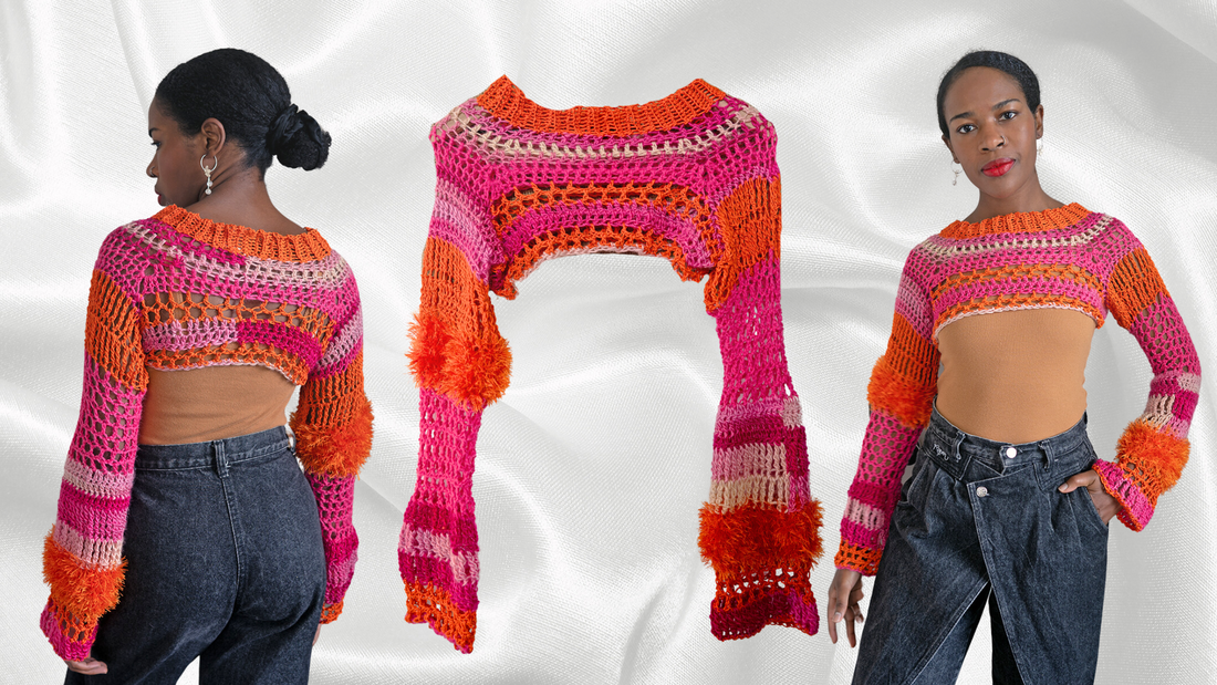 CROCHET BOLERO | Step-by-Step Tutorial, Beginner Friendly