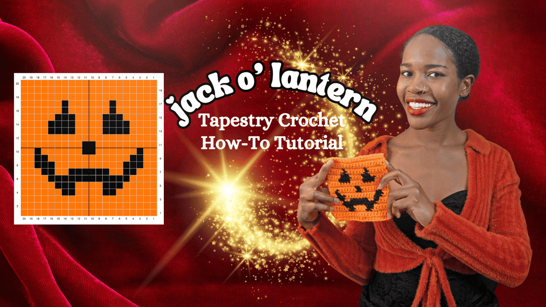 How To Tapestry Crochet Tutorial | Spooky Saturday Series