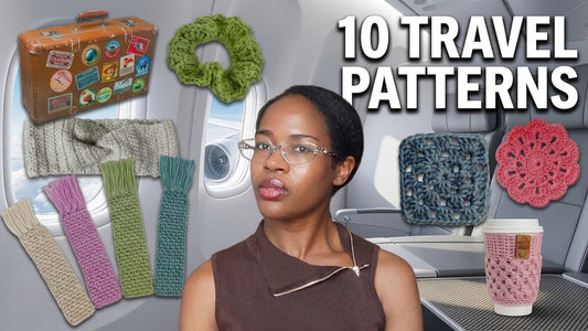 Crochet on the Go: 10 Patterns That Fit in Your Carry-On