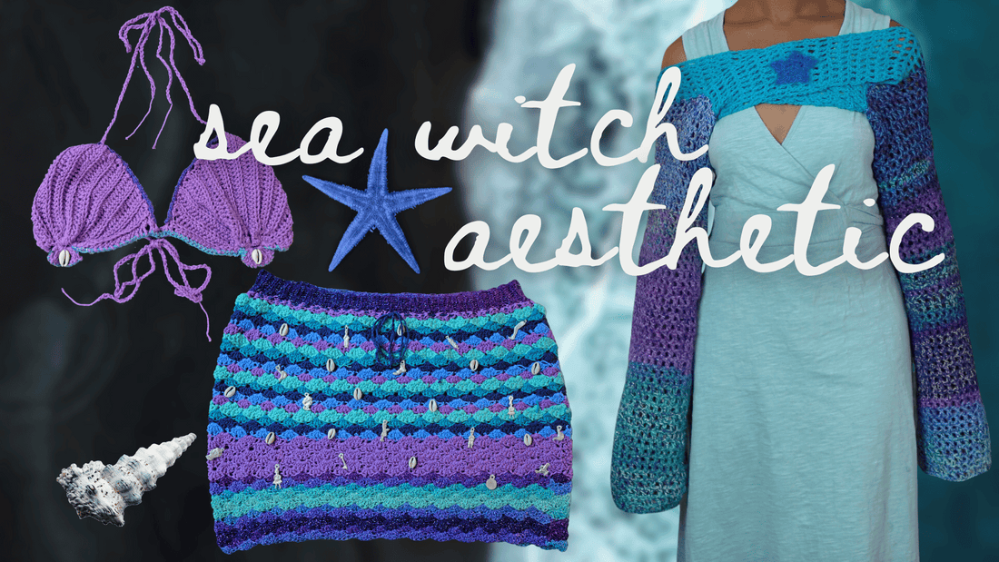 Crochet Inspiration: Sea Witch / Dark Mermaidcore Aesthetic!