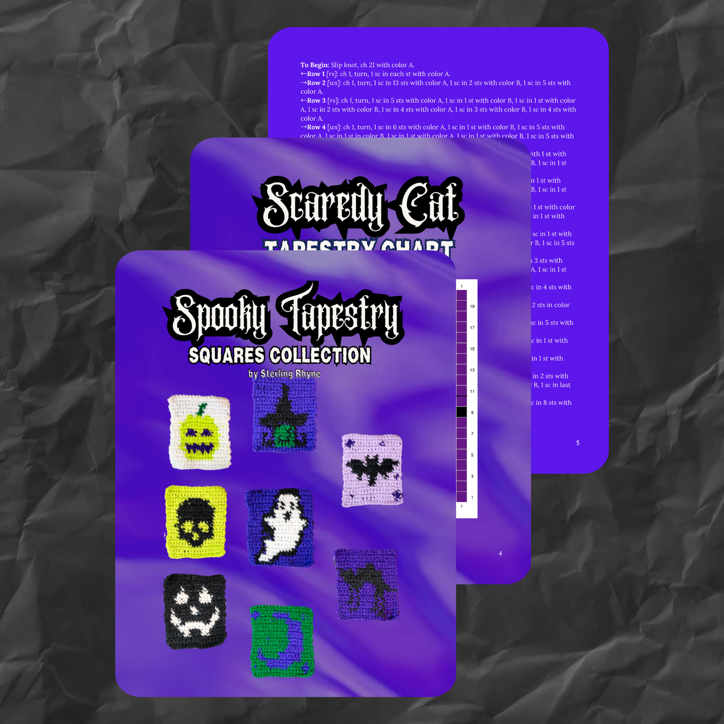 Spooky Tapestry Crochet Pattern