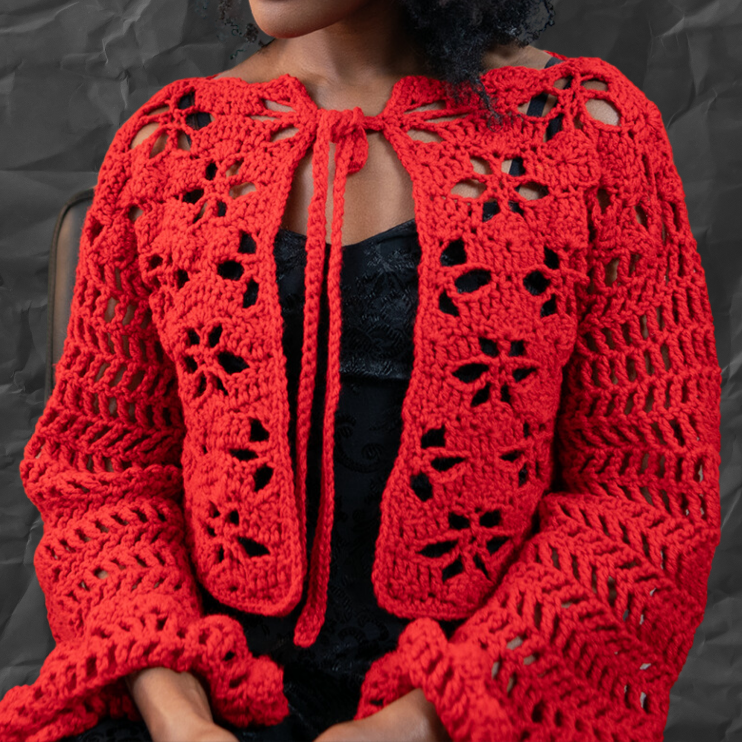 Wild Woman Cardigan Crochet Pattern